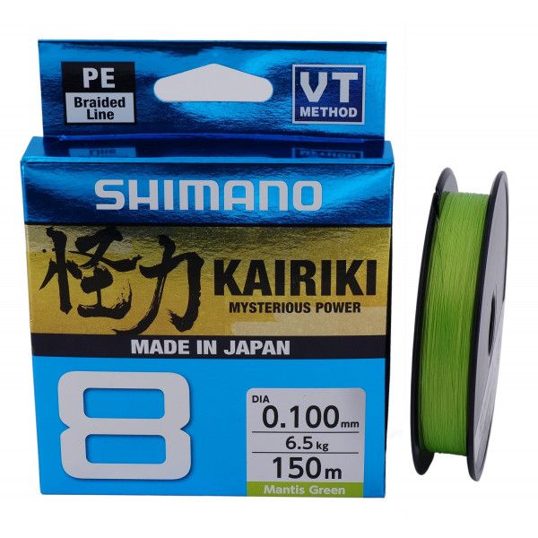 SHIMANO KAIRIKI VT 8 MANTIS GREEN 150m 0,06