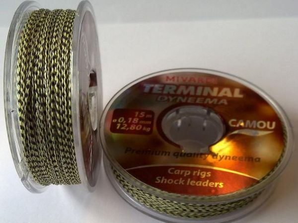 TERMINAL DYNEEMA-CAMOU 0.22mm 15mt